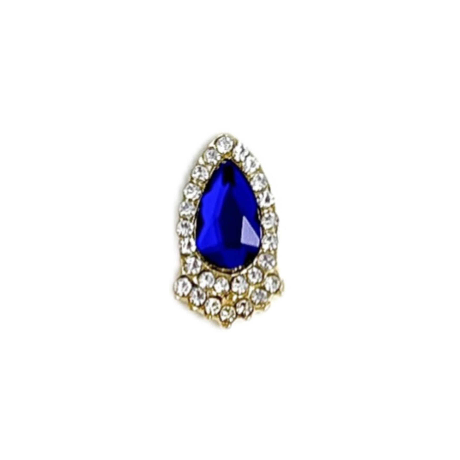 Nueva aleación china joyas de manicura taladro explosión grasa flash Fang amor gota de agua XiFeiYuan la misma armadura de la corte con taladro