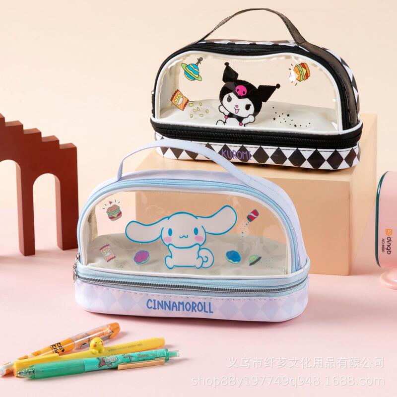 Back-To-School Season Cartoon Large-Capacity Pencil Case Sanrio Student Portable Pencil Case Storage Bag Cute Cosmetic Bag Stationery Box Back-To-School Season Cartoon Large-Capacity Pencil Case Sanrio Student Portable Pencil Case Storage Bag Cute Cosmetic Bag Stationery Box