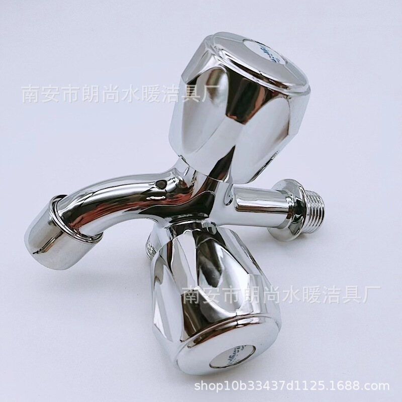 Factory wholesale zinc alloy faucet one in two out multi-function faucet can be connected with shower tube quick open faucet Factory wholesale zinc alloy faucet one in two out multi-function faucet can be connected with shower tube quick open faucet