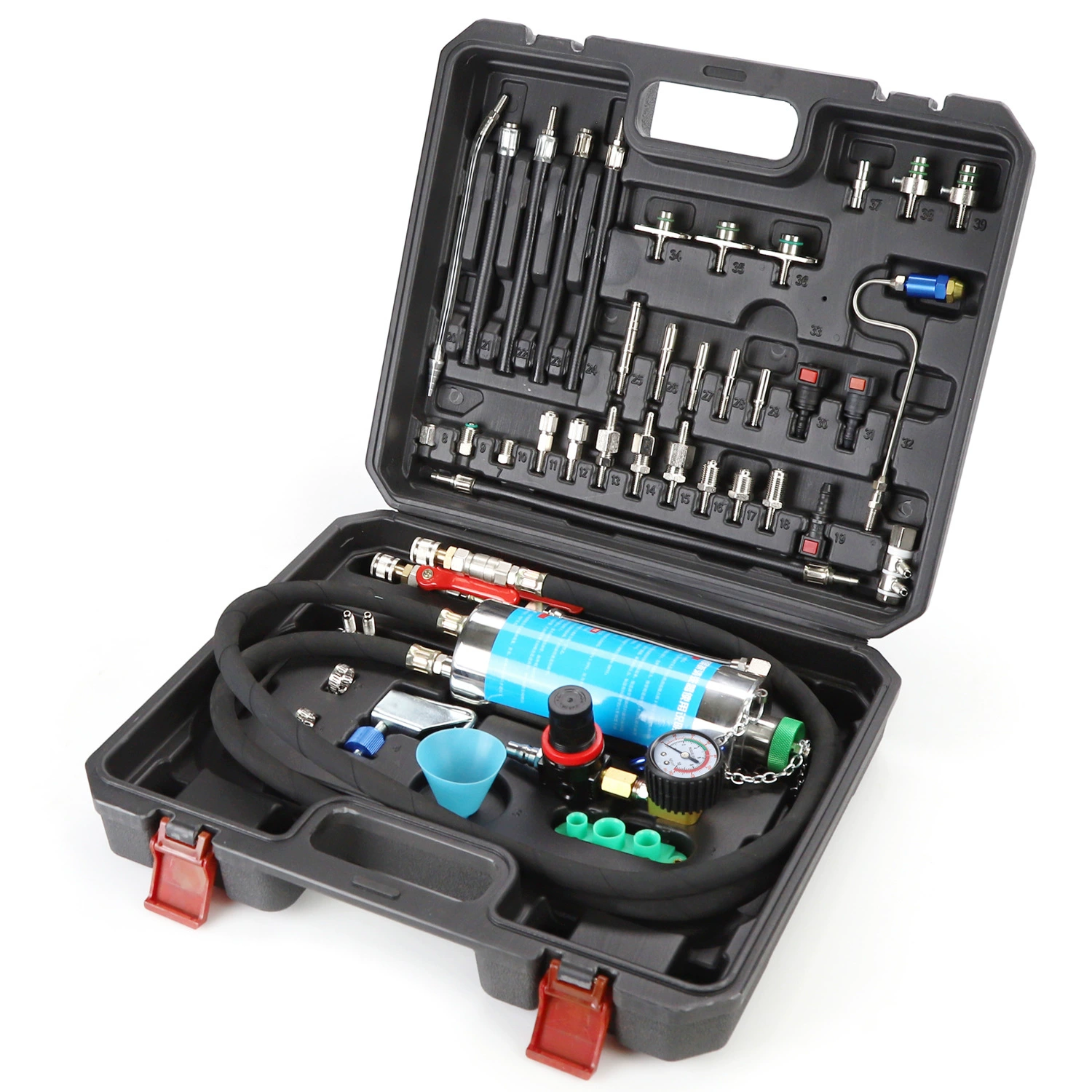 Инструмент для чистки топливной системы автомобиля: форсунки, масляный контур, впускной коллектор, дроссельная заслонка, трехкомпонентный каталитический нейтрализатор, разборка без разборки