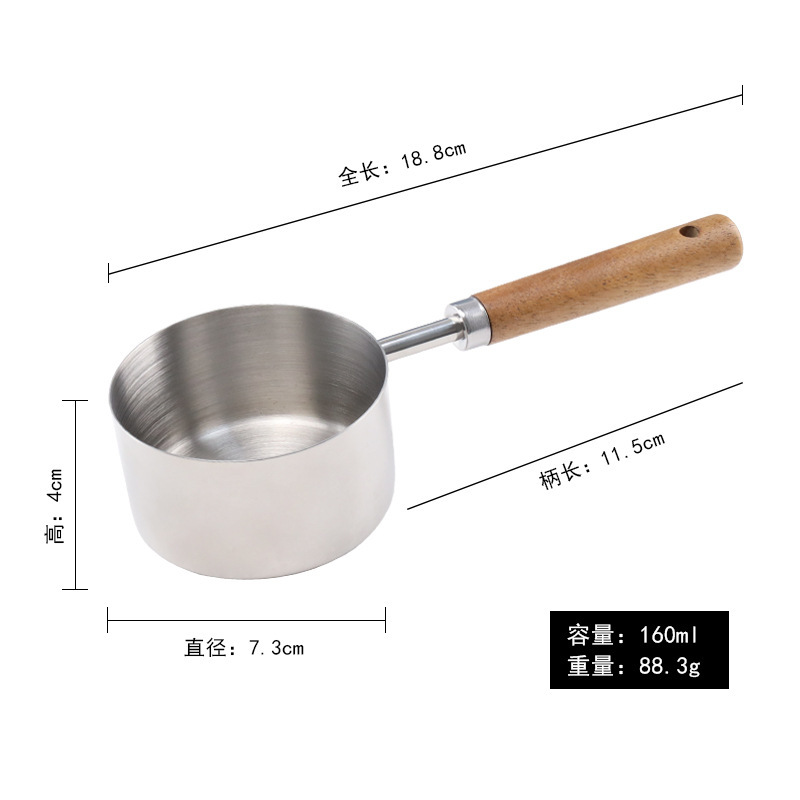 キッチン木柄ステンレスコーヒー測定スプーングラム数測定スプーンステンレス家庭用焙煎測定スプーンセット|undefined