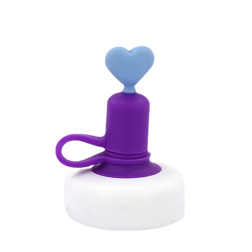 Korean version children's water bottle cap food-grade silicone bottle cap with anti-choking design, nipple wholesale