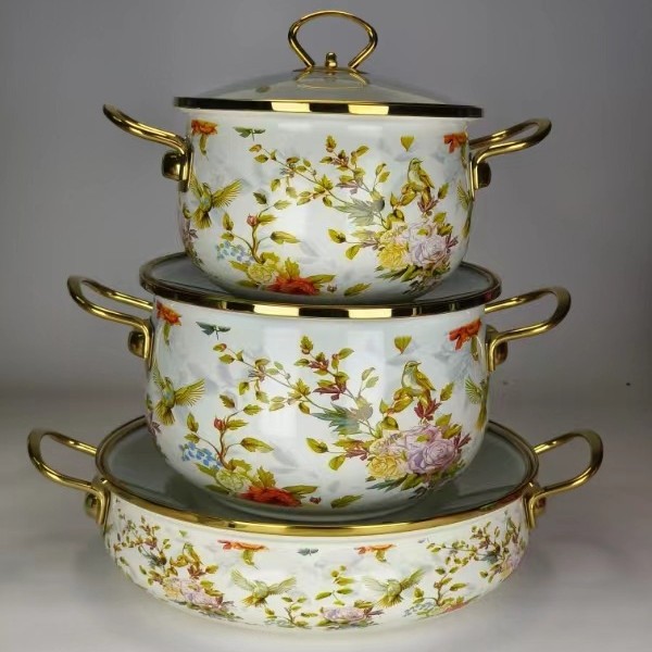 새와 꽃 3종 세트