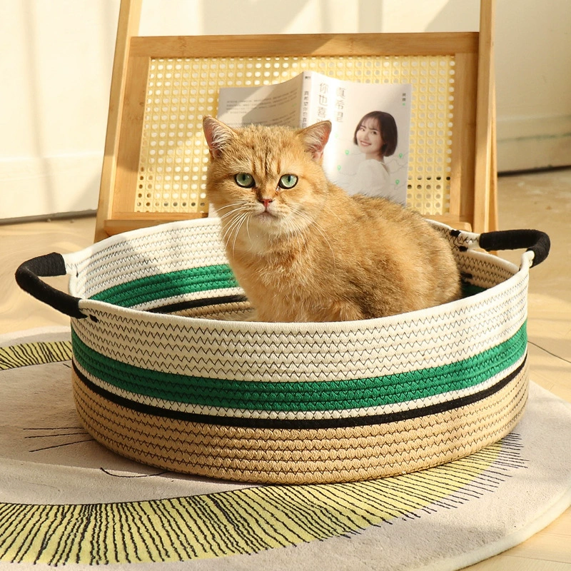 Ткани из ротанга для кошек Four Seasons универсальные зимние согреваемые кошки спят