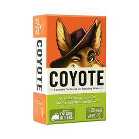 跨境新品Tim Ferriss Exploding Kittens Coyote 派对游戏小猫卡