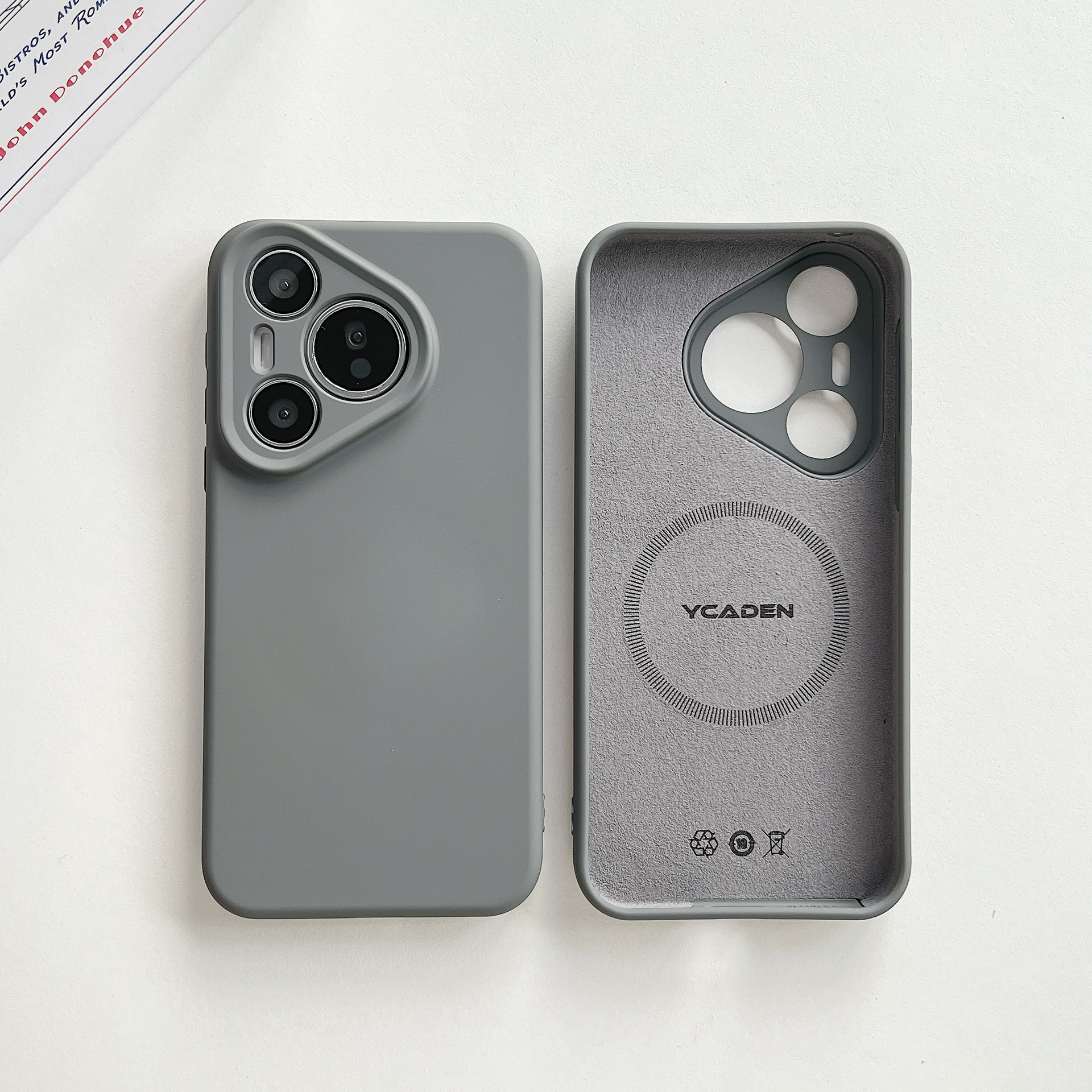 Carbon gray + [magnetic suction]