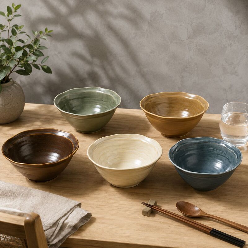 Japanese-style ceramic bowl, ice cream bowl, soup bowl, household bowl, tableware, hotel hot pot bowl, Japanese rice bowl, vintage style Japanese-style ceramic bowl, ice cream bowl, soup bowl, household bowl, tableware, hotel hot pot bowl, Japanese rice bowl, vintage style