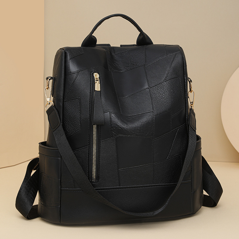 2024 mochila de nuevo estilo mochila para mujer mochila retro de gran capacidad mochila casual simple para mujer mochila para mamá