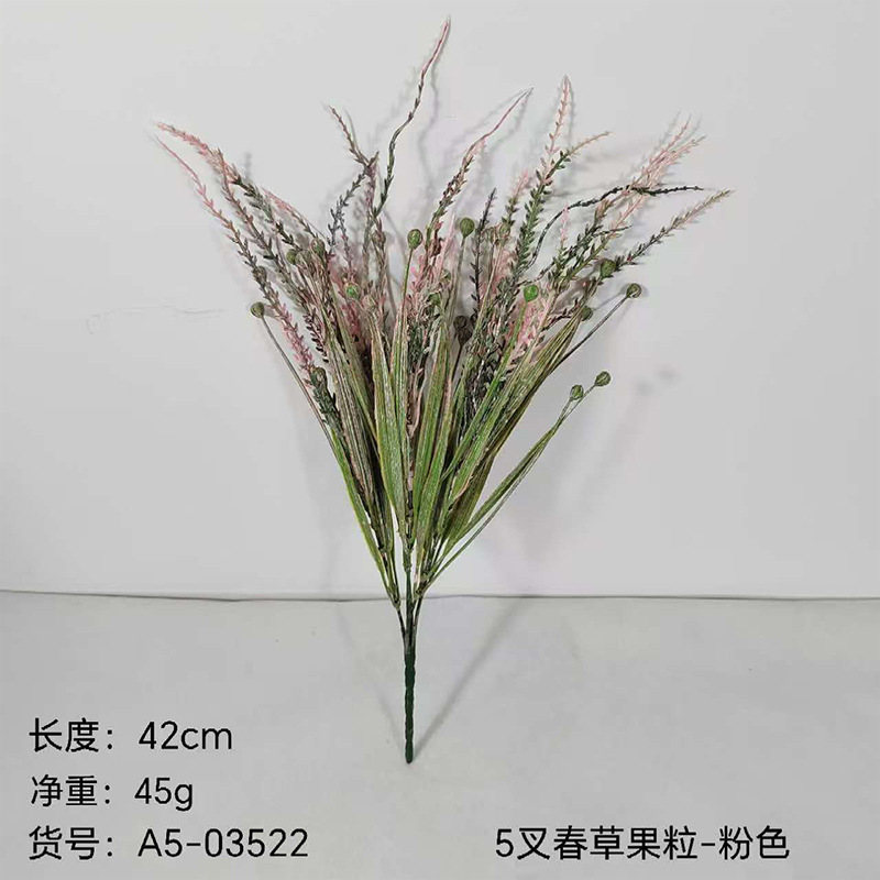 Granos rosa de grasa de primavera