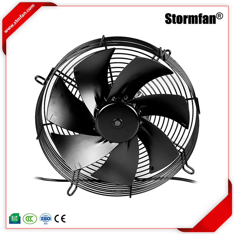 EC变频350mm无级调速 外转子轴流风机 风冷冷凝器风机 净化器风机