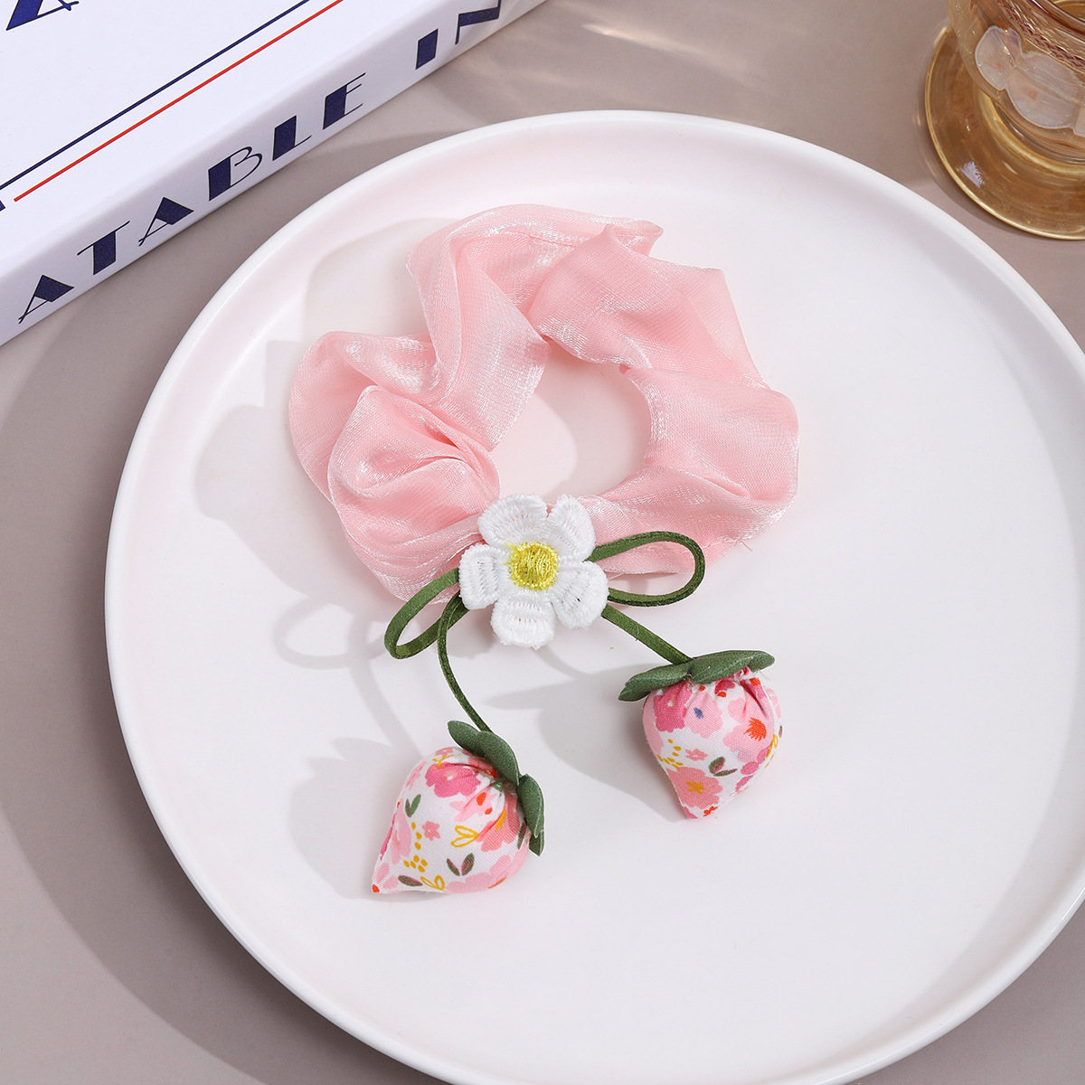 Flor en la cabeza para niños, tocado Hanfu, estilo antiguo, pinza, accesorios para el cabello, estilo chino, niña, flecos, horquilla para niñas image 12
