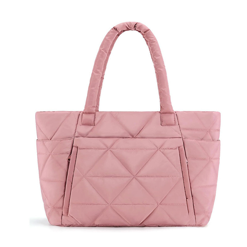 Amazon New Women's Handbag Lightweight High-end Rhomboid Shoulder Bag Large Capacity Multi-compartment Gym Bag Amazon New Women's Handbag Lightweight High-end Rhomboid Shoulder Bag Large Capacity Multi-compartment Gym Bag