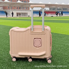 女性用の座って乗れる子供用スーツケース 22inch 男性用の丈夫で耐久性のある旅行用ロックボックス 20inch