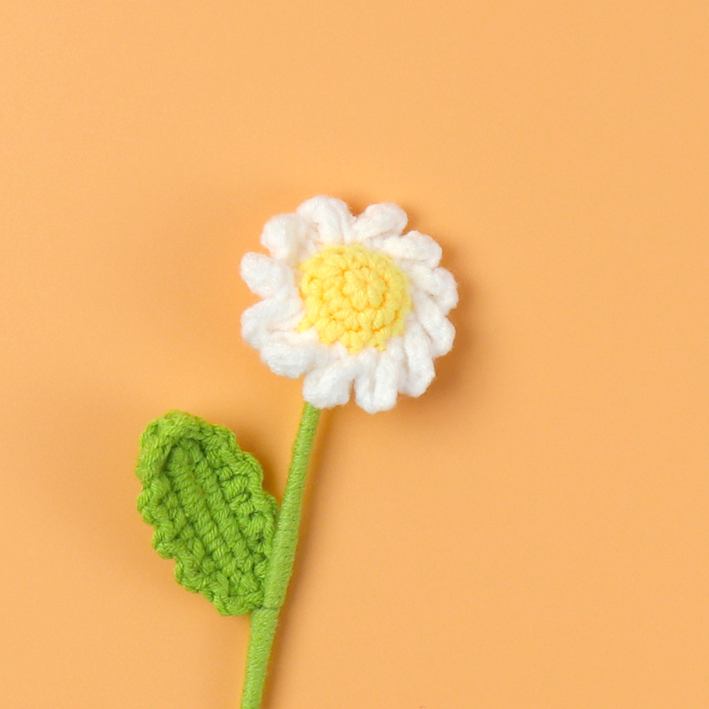 완성된 데이지 꽃다발(화이트)