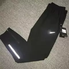 New Training Quick-Drying Trousers Half-Zip Training Pants Breathable Quick-Drying Running Fitness Outdoor Reflective Sports Pants