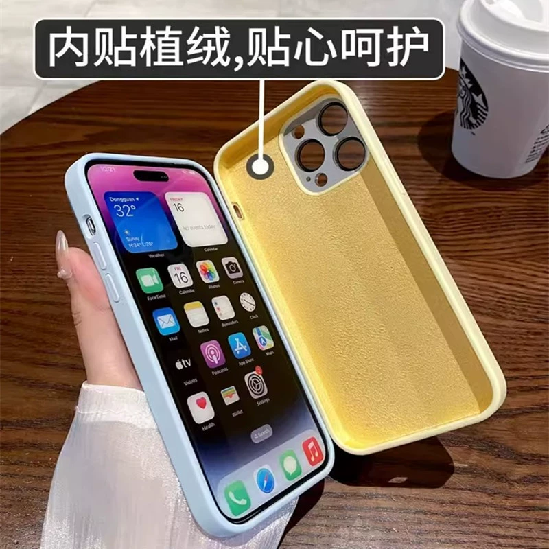 Apple, чехол для телефона, силиконовая линза, совместимый iphone13, 13promax