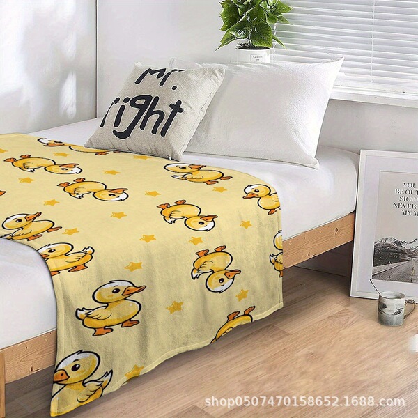 Cute duck blanket