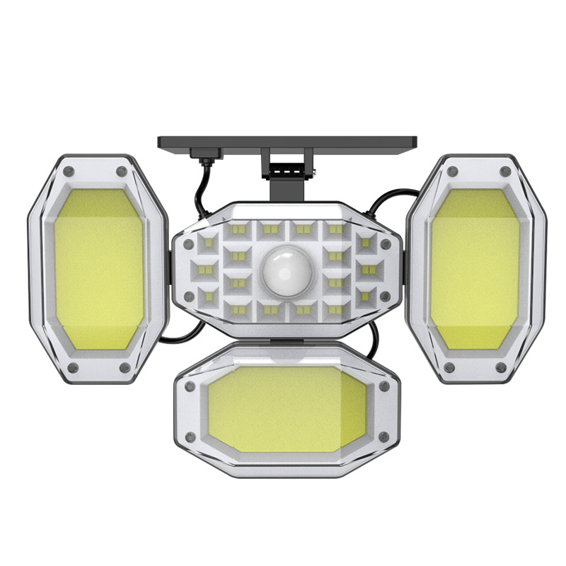 Fuente de la fábrica nueva lámpara solar lámpara de pared de inducción dividida lámpara de jardín al aire libre impermeable Casa garaje lámpara de calle