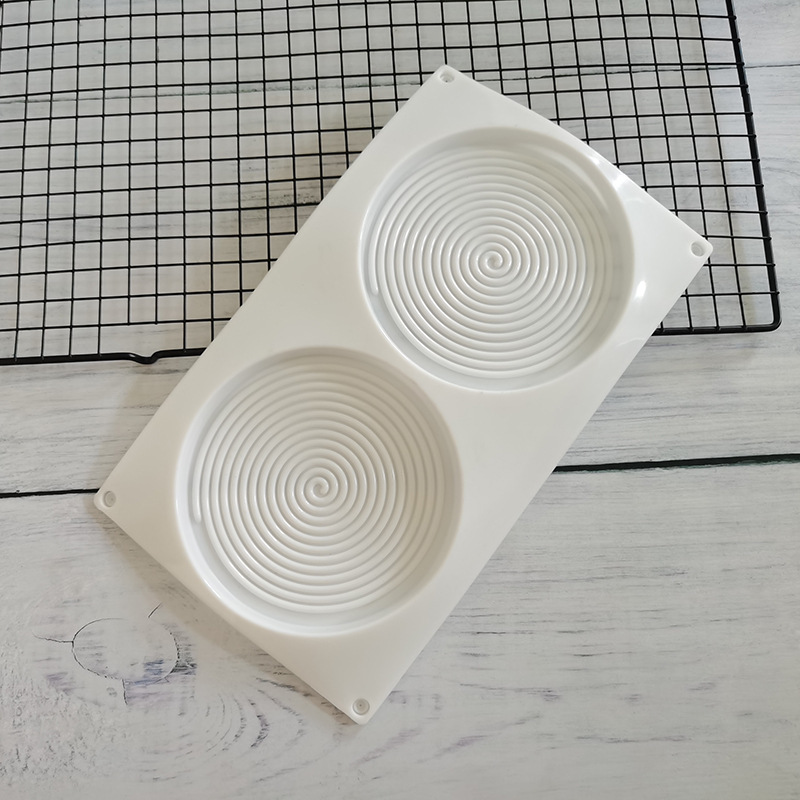Silicone 2 Mosquito-repellent Incense Mousse Cake Mold Round Wave Aromatherapy Ice Lattice Melaleuca Embossed Thread Biscuit Dessert Mold Silicone 2 Mosquito-repellent Incense Mousse Cake Mold Round Wave Aromatherapy Ice Lattice Melaleuca Embossed Thread Biscuit Dessert Mold