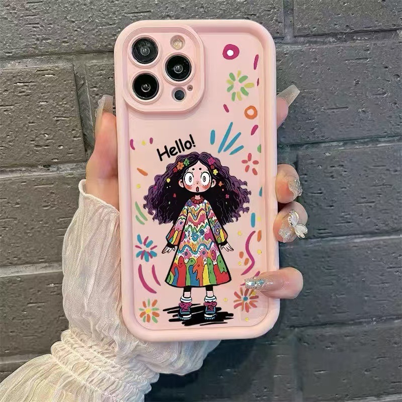 Esmeril-rosa-rizado chica