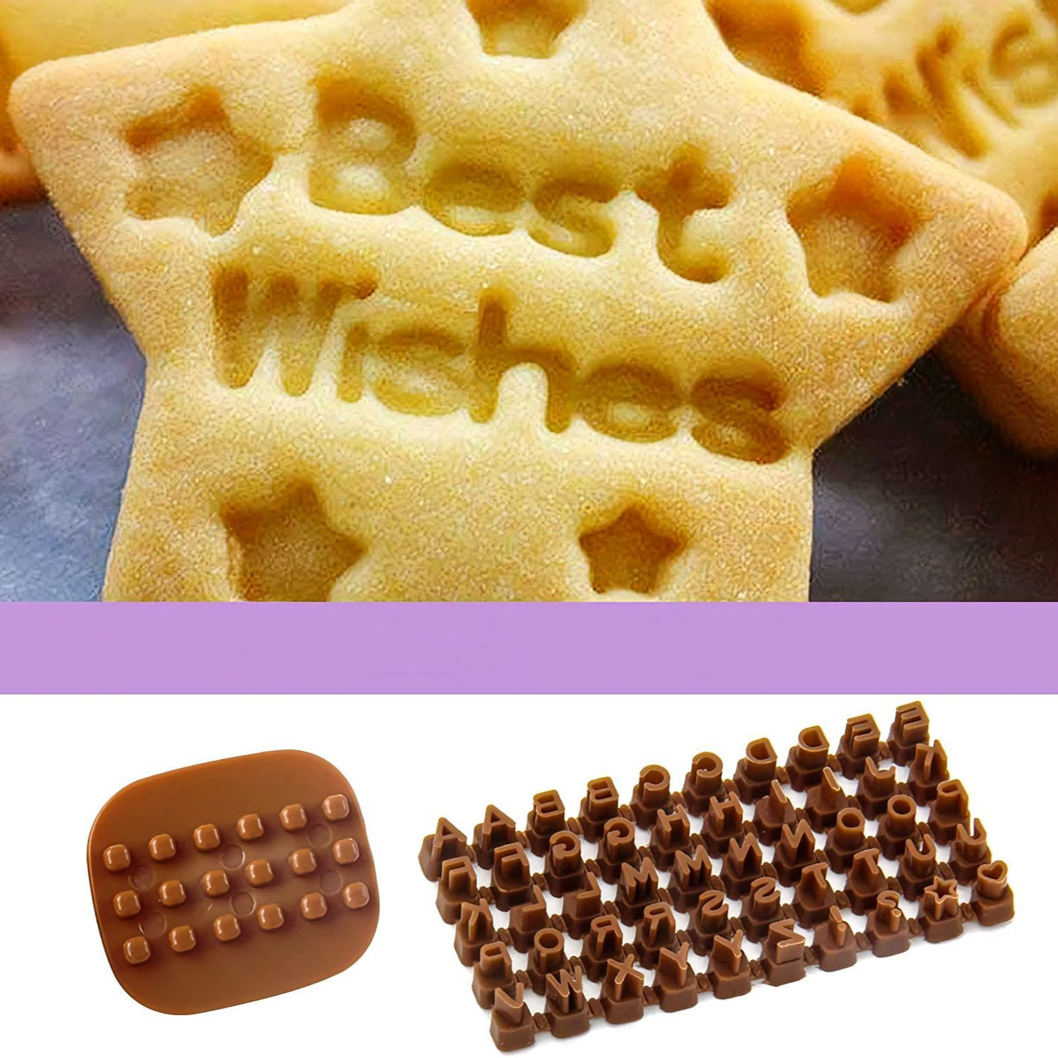 New Mini Alphabets Numbers Symbols Cookie Stamp Mold Stamp Set for Stamps Postage Stamps Cake Decoration Baking Tools