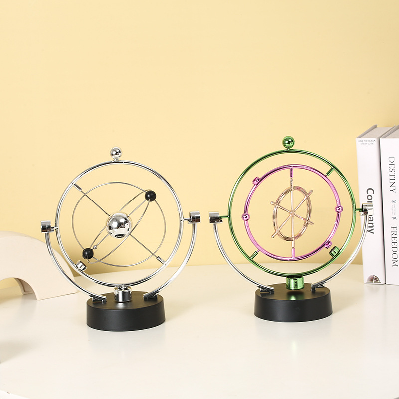 Ornamento caótico máquina de movimiento perpetuo Newton balancador billar de escritorio decoración del hogar silencioso