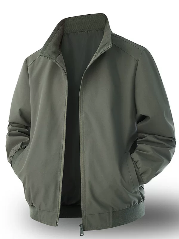 Men's spring jacket for leisure, simple and elegant design