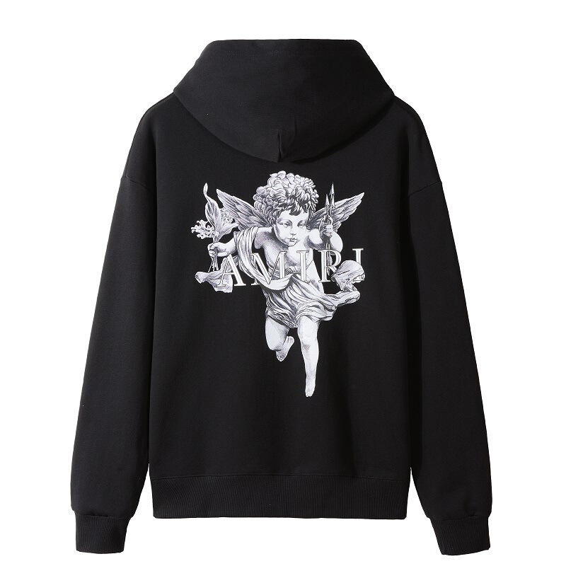 Long-Term Cross-Border Supply European and American Street Fashion Amiri New Casual Hip-Hop High Street Hoodie Style Huamian 320g Men Long-Term Cross-Border Supply European and American Street Fashion Amiri New Casual Hip-Hop High Street Hoodie Style Huamian 320g Men