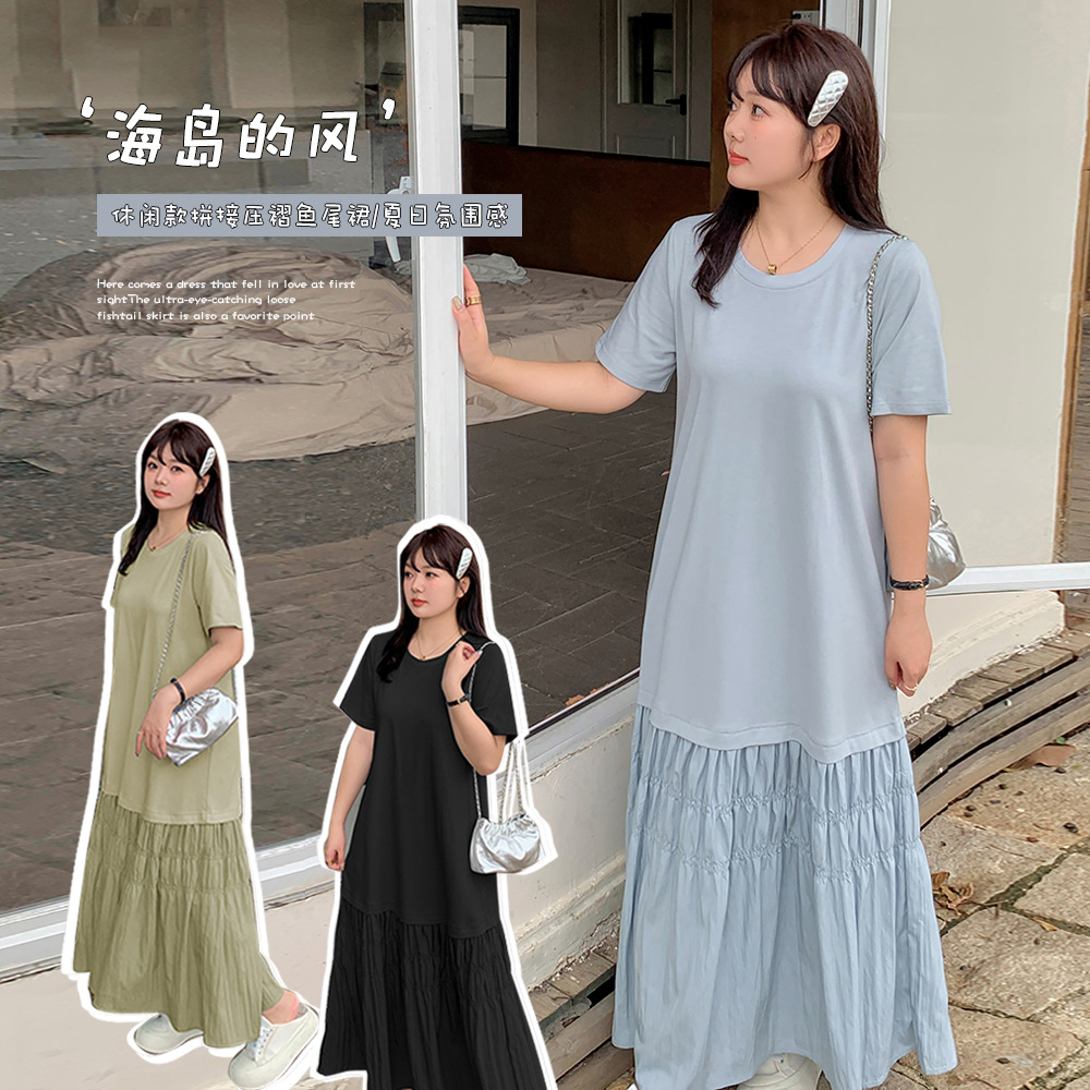  夏  XL-5XL 大きいサイズ ワンピース