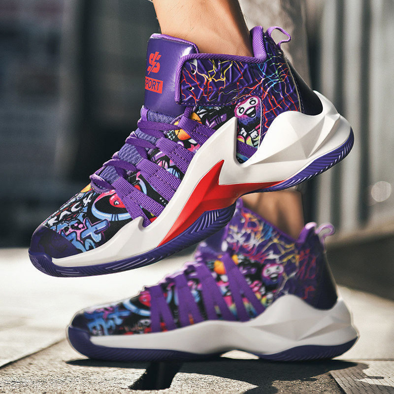 Nuevos zapatos de baloncesto de pato mandarín, zapatos azules de corte bajo para hombre, botas de piso de concreto para campo, zapatos de pareja transpirables para mujer