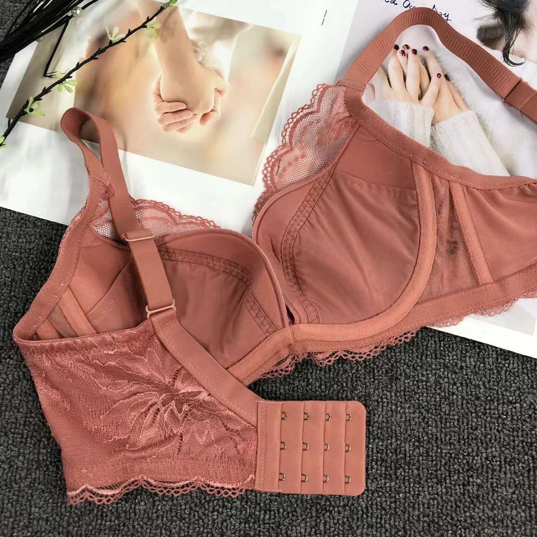 Nuevo Sujetador de encaje cintura ajustable que adelgaza la ropa interior de pecho pequeño empuja hacia arriba la ropa interior cómoda empuja hacia arriba el sujetador sin costuras