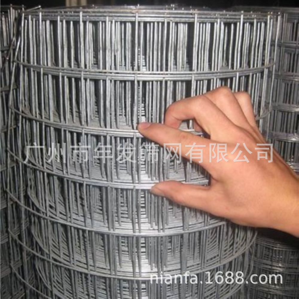 建筑钢丝网片 方格焊接网  15米长镀锌批荡网现货出售