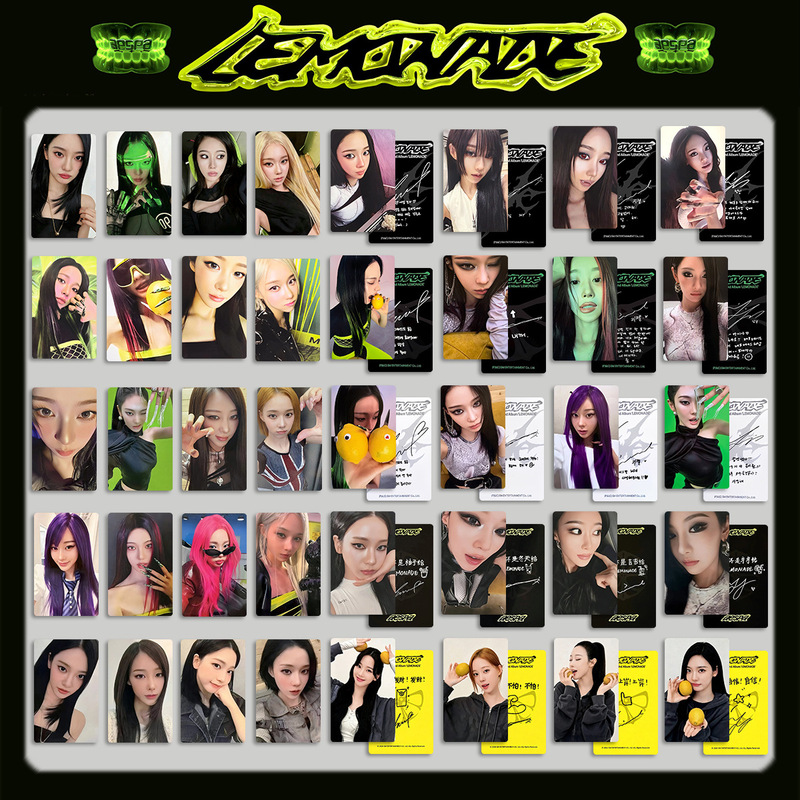 aespa LEMONADE merchandise photo cards K4 SW HMV special edition cards album cards random cards flash photo cards aespa LEMONADE merchandise photo cards K4 SW HMV special edition cards album cards random cards flash photo cards