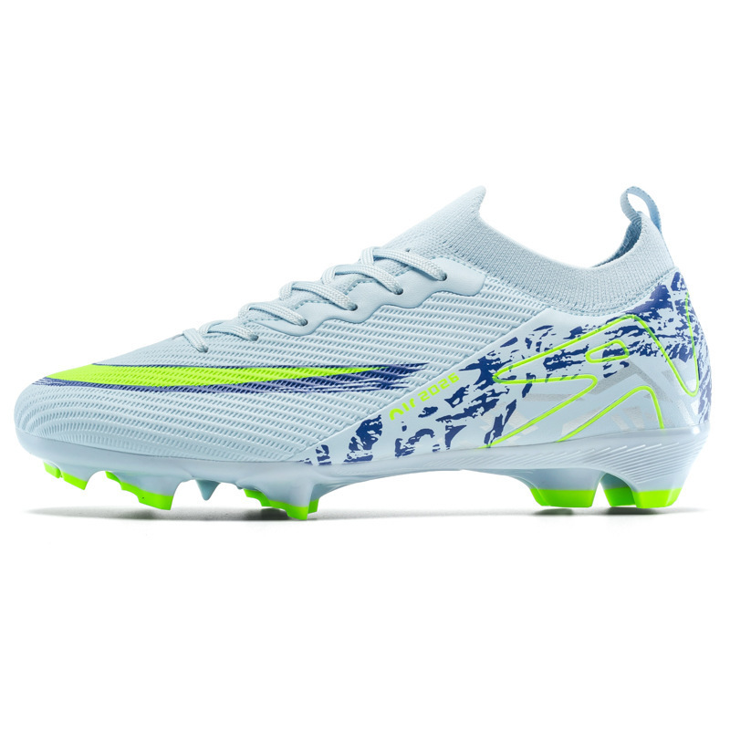 Zapatos de Fútbol de Caña Baja TF de Caucho y TPU Transpirable para Césped Artificial