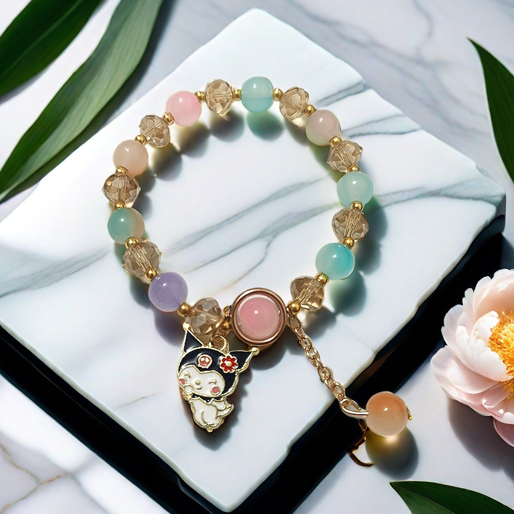 KT22 올오버 블랙 쿠로미 팔찌