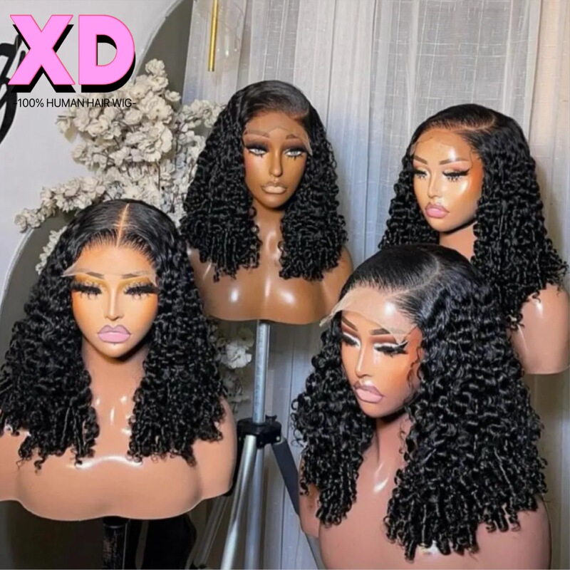 Burmese Curly Human Hair Wigs 13X4 5*5 Frontal Full Lace Wig