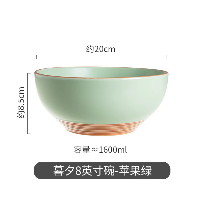 Simple cubiertos de cerámica nórdica crema doméstica platos de viento conjunto de platos de arroz anti-escaldado platos de pescado platos de platos al por mayor