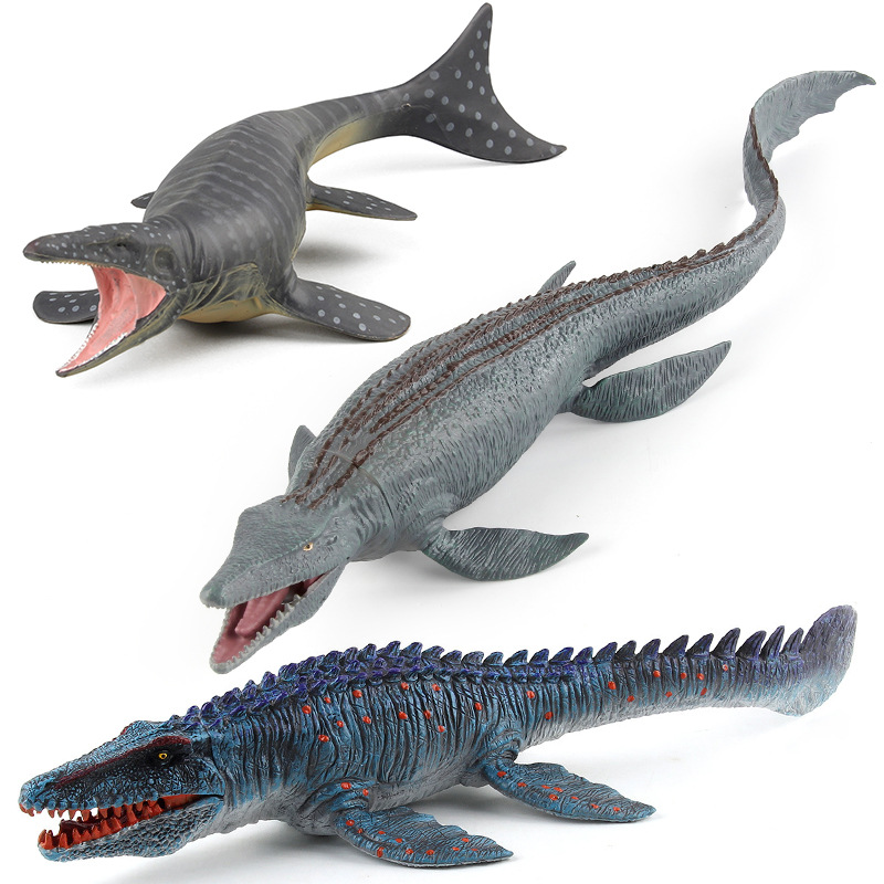 Simulación transfronteriza simulación cognitiva infantil dinosaurio marino animal Dragón modelo criatura marina juguete de decoración estática