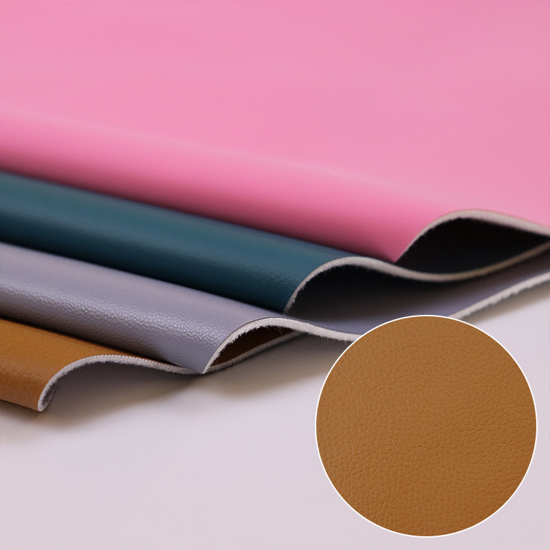 新款无溶剂印刷pu皮料鞋子服装pu皮手袋女包皮革料车内坐垫pu皮革