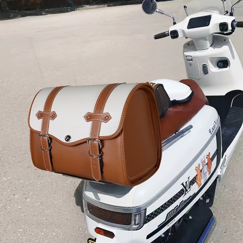 New Universal Rear Seat Bag for Electric Bike Riding, Storage Essential, Riding Gear, Helmet Bag, Tail Box Bag