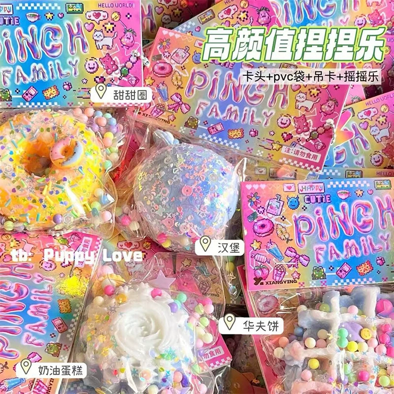 Toy, donut, slime, anti-stress