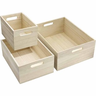 Dongguan Bamboo and Wood Products Factory Custom-Made Old Spray-Painted Wooden Storage Box Solid Wood Paint Display Display Wooden Frame Box