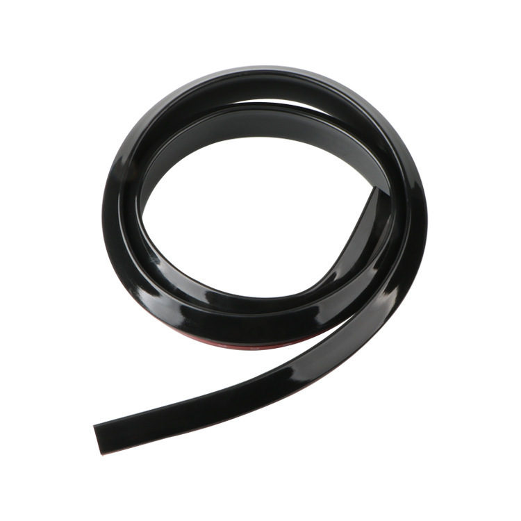 Universal Car Texture Modified No Drilling Soft 3D Carbon Fiber Spoiler Fixed Wing_voghion.com