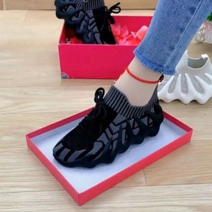 2025 Spring and Summer New Sports Women's Shoes Internet Popular Eight-claw Breathable Soft-soled Casual Canvas Lightweight Running Torre Shoes