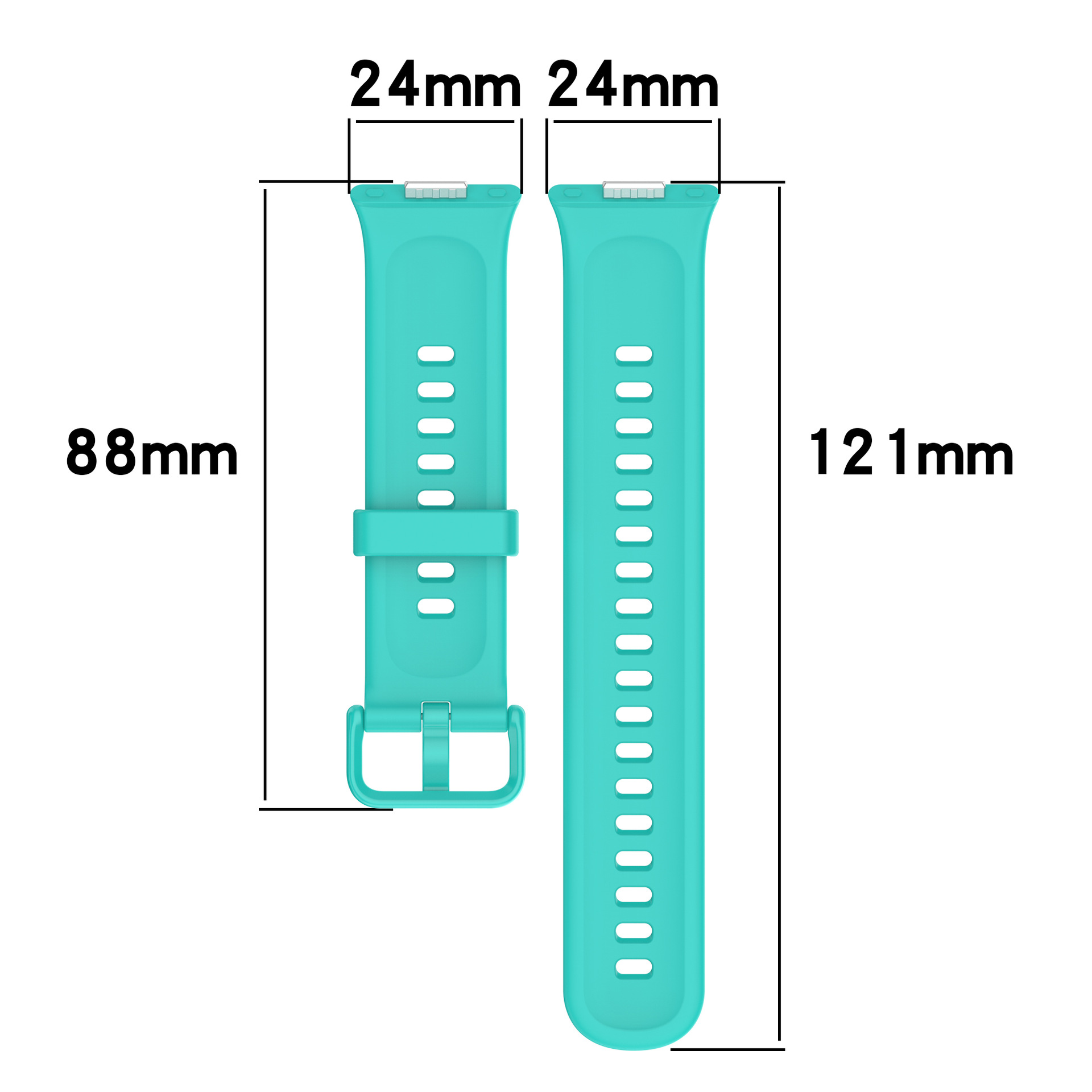 Nuevos productos para el reloj Huawei Fit3, pulsera de silicona de botón de color, pulsera oficial de Huawei Fit3