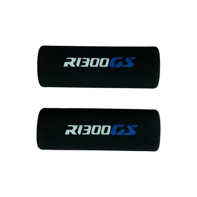 Customizable Sponge Handlebar Motorcycle Handle Cover - blue