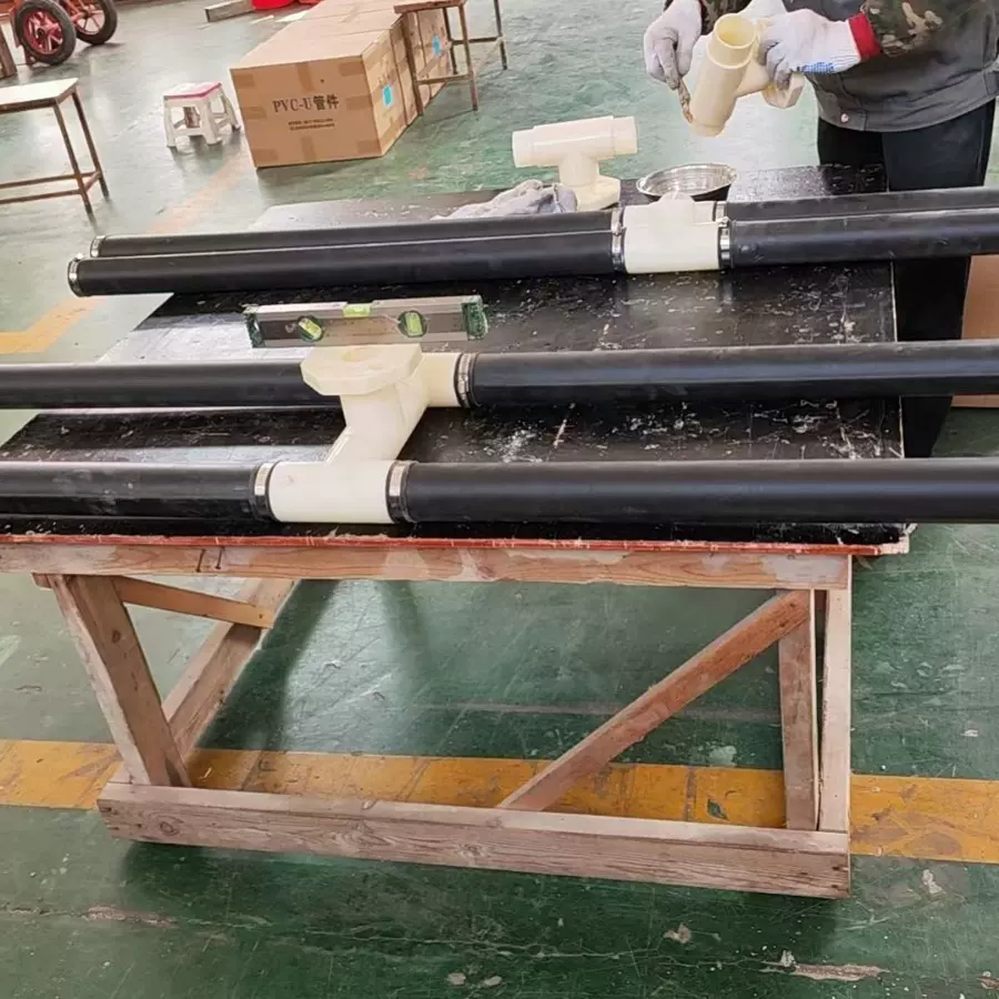 橡胶膜四管式曝气器H型可提升式增氧管硅胶微孔膜片式曝气管充氧