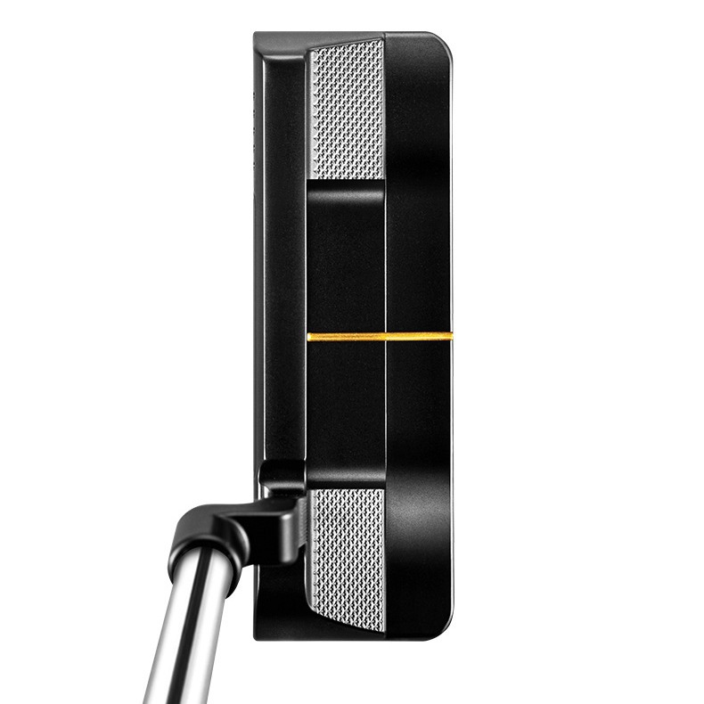 Gậy putter golf Moeyes Magic Eye dạng lưỡi dao S20C rèn mềm — TUG060-Putter vàng đen [với nắp đầu]