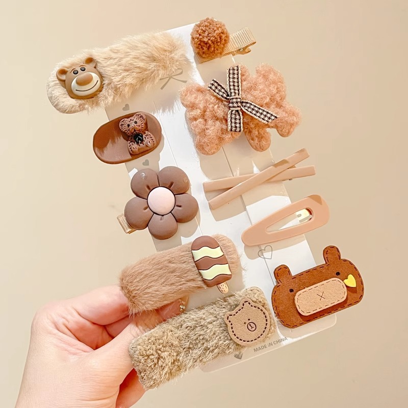 Pinzas de pelo coloridas para mujer, pinzas para flequillo lateral, nuevos accesorios para el cabello 2025, pinzas BB.