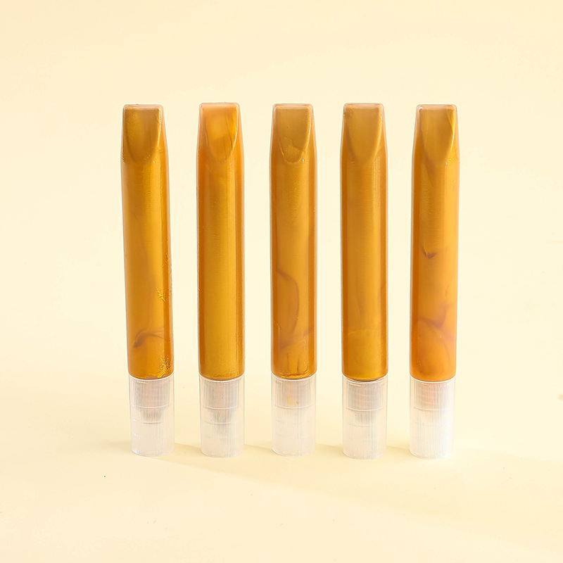 10ml立体手绘胶支金色勾线笔描边免烤陶瓷金属玻璃丙烯颜料耐